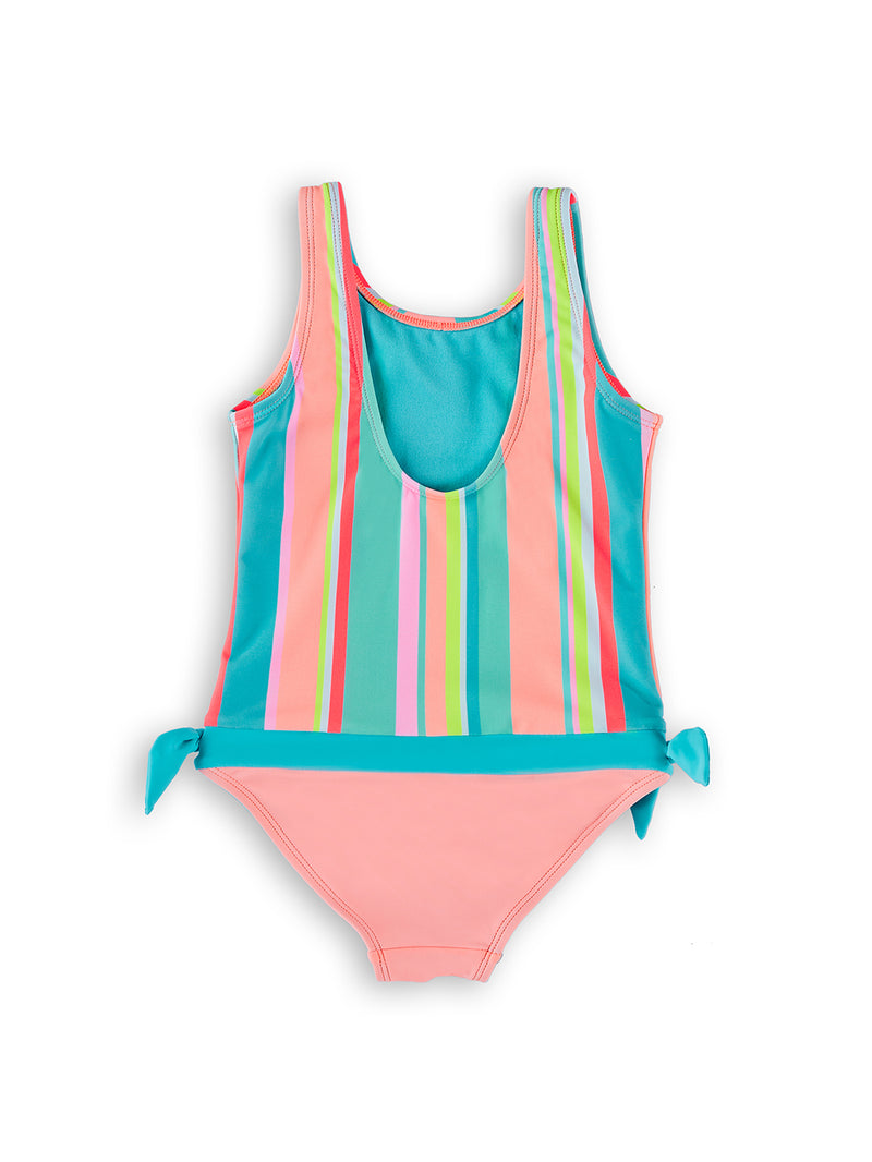 Stripe Hype Young Girls Magnetic One-Piece