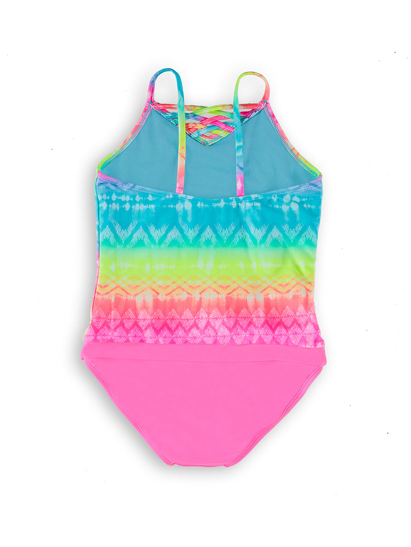 Wave To Go Young Girls Magnetic One-Piece