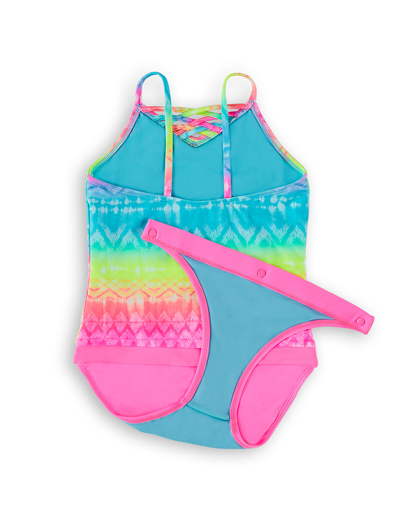 Wave To Go Young Girls Magnetic One-Piece